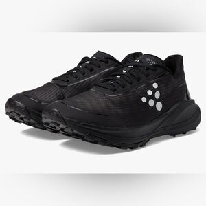 Craft Black and White Athletic Shoes